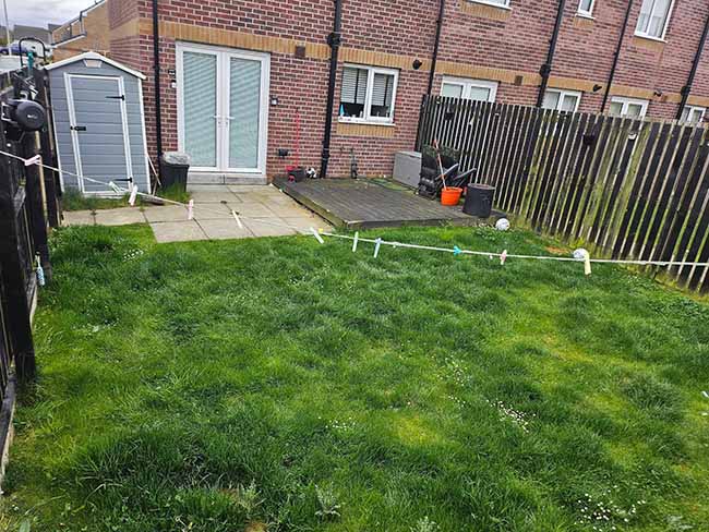 Garden Landscaping makeover in Cambuslang Garden Landscaping makeover in Cambuslang